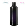 50 ml DIN18 fles, Miron violet glas FL-50 