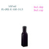 100 ml vierkante oliefles, Miron violet glas, miron artikelnummer SM181001-204