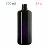 48 x 100 ml DIN18 fles Orion, Miron violet glas