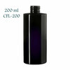 200 ml Virgo cosmeticafles, Miron violet glas
