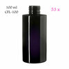 53 x 100 ml Virgo cosmeticafles, Miron violet glas