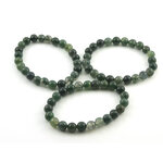 Mosagaat armband, 8 mm kralen