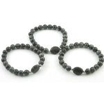 Larvikit armband, 8 mm kralen