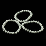 edelsteen armband, 8 mm magnesiet kralen