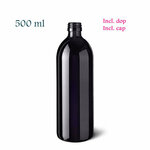 500 ml Aquarius waterfles, Miron violet glas