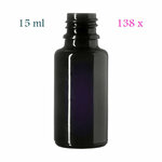 138 x 15 ml Orion DIN18 fles, Miron violet glas, safe-pack