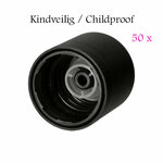 50 x Miron kindveilige DIN18 schenkdop (voor Orion flessen)