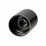 Miron DIN 18 schroefdop met roll-on zwarte houder, gepolijst glazen bol - Just Flow - webwinkel met violet glas, edelsteenremedies, edelstenen, sieraden, pendels, orakelkaarten, wierook, smudgekruiden en spirituele artikelen in Vlissingen (Zeeland)