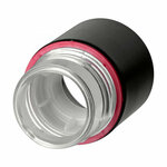 Dop CPR olieflessen, onderste deel - Just Flow - webwinkel met violet glas, edelsteenremedies, edelstenen, sieraden, pendels, o