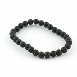 Lavasteen armband - Just Flow - webwinkel met violet glas, edelsteenremedies, edelstenen, sieraden, pendels, orakelkaarten, wie