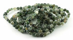 Mosagaat armband, 6-8 mm nuggets - Just Flow - webwinkel met violet glas, edelsteenremedies, edelstenen, sieraden, pendels, ora