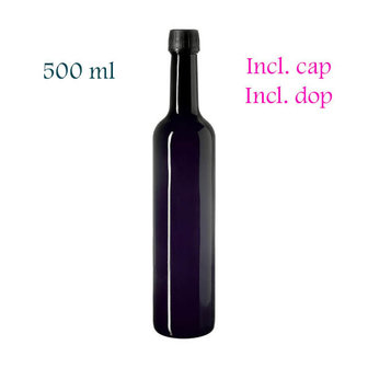 Miron violet glas Aquila waterfles Aquila 500 ml (FL-W-500) 