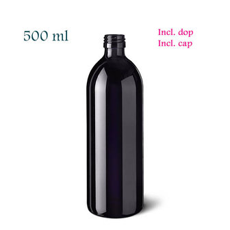 Miron violet glas 500 ml Aquariuswaterfles Aquarius, FL-WA-500