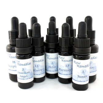 Flow Remedies edelsteenremedies set enkelvoudige remedies  