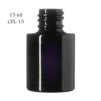 15 ml cosmeticafles Virgo, Miron violet glas CFL-15