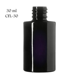 30 ml cosmeticafles Virgo, Miron violet glas HF12823A-204  CFL-30