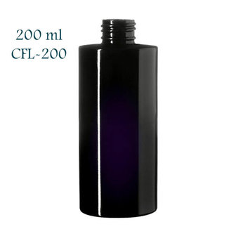 200 ml cosmeticafles Virgo, Miron violet glas CFL-200