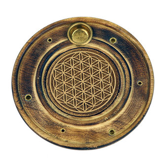 Wierookbrander Flower of Live voor wierook en kegeltjes