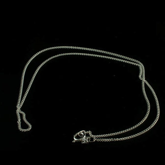 Zilveren ketting, 42 cm