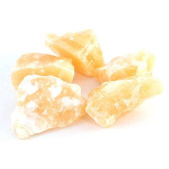 Oranje calciet ruw-60-70 gram