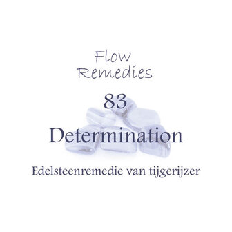 Flow Remedies edelsteenremedie 83. Determination