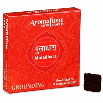 Aromafume wierookblokjes chakra 1