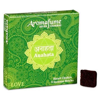 Aromafume wierookblokjes chakra 4