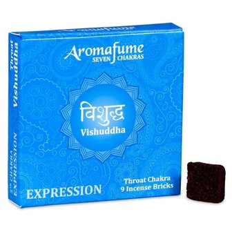 Aromafume wierookblokjes chakra 5