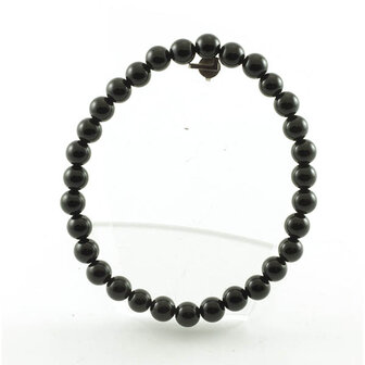 Onyx armband, 6 mm kralen