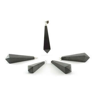 shungit / shungite  hanger, punt