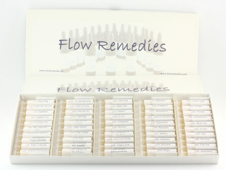 Testset Flow Remedies in opbergdoos, enkelvoudig + combinaties