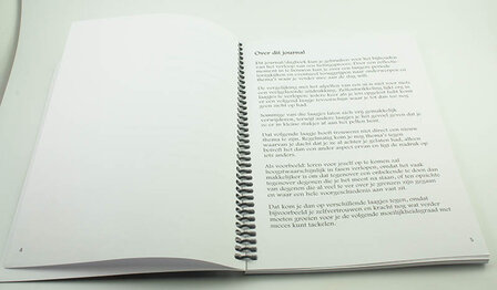 Flow Remedies Healing Journal, spiraalbinding