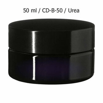 Miron violet glas cosmeticapot breed  50 ml (CD-B-50) Sirius bij Just Flow - webwinkel met violet glas, edelsteenremedies, edelstenen, wierook en spirituele artikelen in Vlissingen (Zeeland)