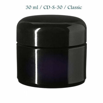 30 ml cosmeticapot Ceres, Miron violet glas CD-S-30 bij Just Flow - webwinkel met violet glas, edelsteenremedies, edelstenen, wierook en spirituele artikelen in Vlissingen (Zeeland)