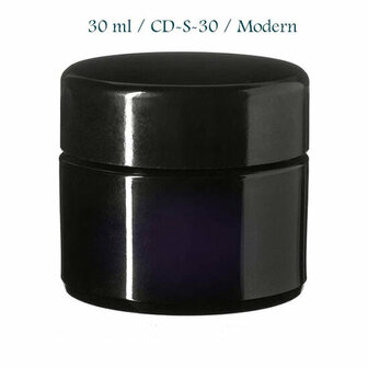 30 ml cosmeticapot Ceres, Miron violet glas CD-S-30 - Just Flow - webwinkel met violet glas, edelsteenremedies, edelstenen, sieraden, pendels, orakelkaarten, wierook, smudgekruiden en spirituele artikelen in Vlissingen (Zeeland)