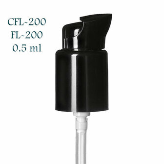 Lotion pompdop voor 200 ml Virgo en Draco 120-200 ml (model Metropolitan)