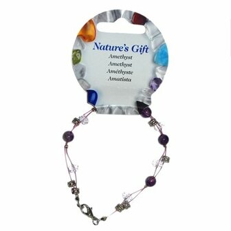Amethist armband