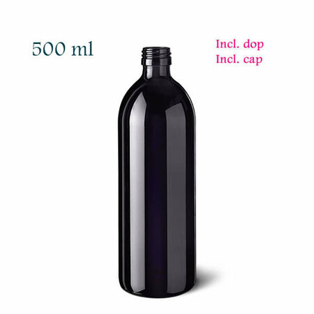 500 ml Aquarius waterfles, Miron violet glas