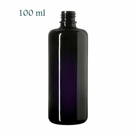 100 ml Orion DIN18 fles, Miron violet glas