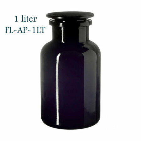 1 Liter apothekerspot Libra, Miron violet glas FL-AP-1LT