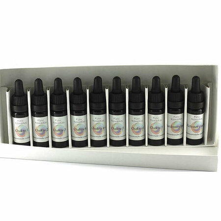 Chakra remedies, set van 10 x 10 ml