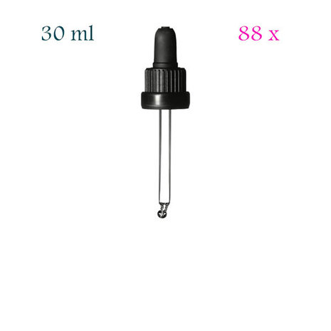 88 x pipetdop vr 30 ml fles FL-30, Miron