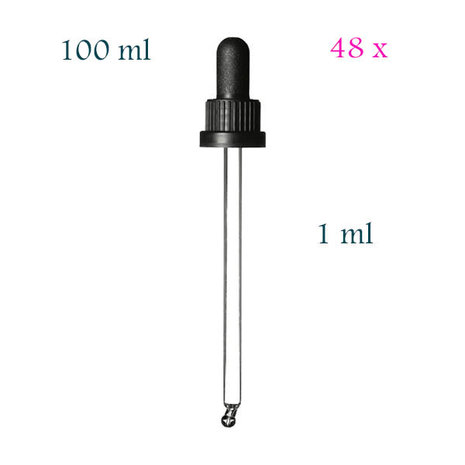 48 x 1,0 ml Orion 100 ml pipetdop