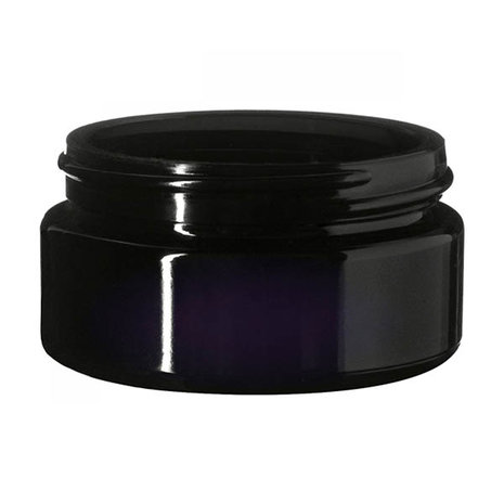 Miron violet glas cosmeticapot breed  50 ml (CD-B-50) Sirius