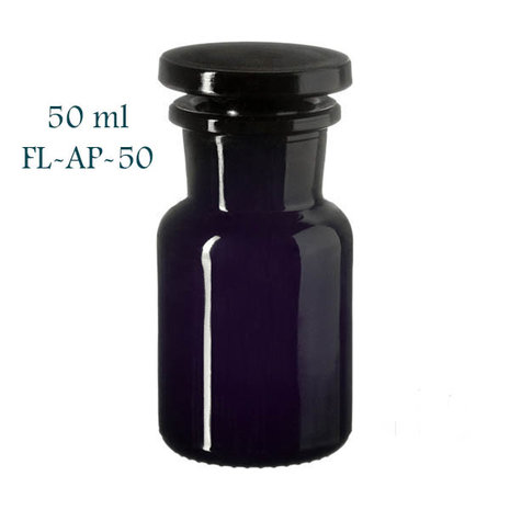 50 ml apothekerspot Libra, Miron violet glas FL-AP-50