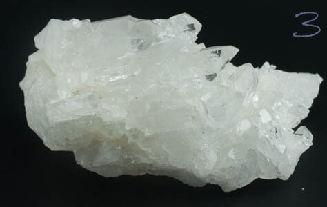 Bergkristal Cluster 128-139 gram