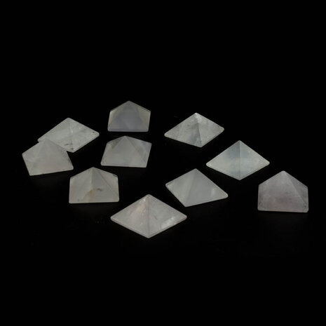 Mini piramide rozekwarts, 2,5 cm