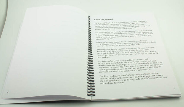 Flow Remedies Healing Journal, spiraalbinding