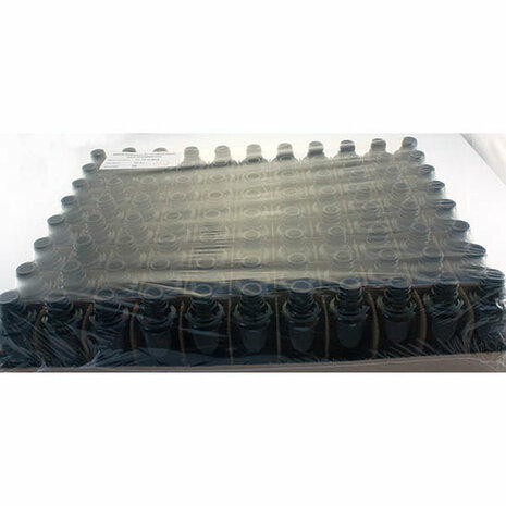 88 x 30 ml Orion DIN18 fles, Miron violet glas SM130005-204 - safe-pack bij Just Flow - webwinkel met violet glas, edelsteenremedies, edelstenen, wierook en spirituele artikelen in Vlissingen (Zeeland)