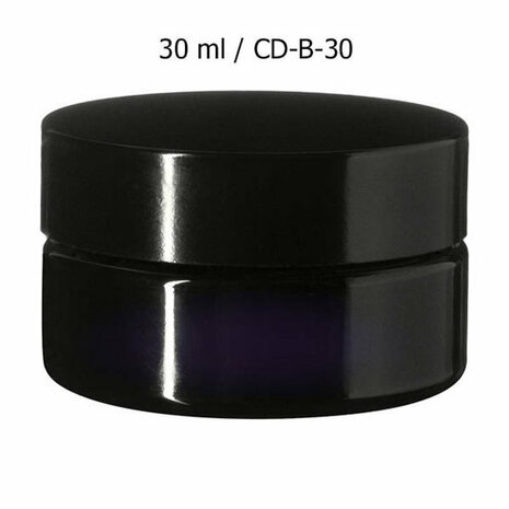 30 ml Sirius cosmeticapot , Miron violet glas
